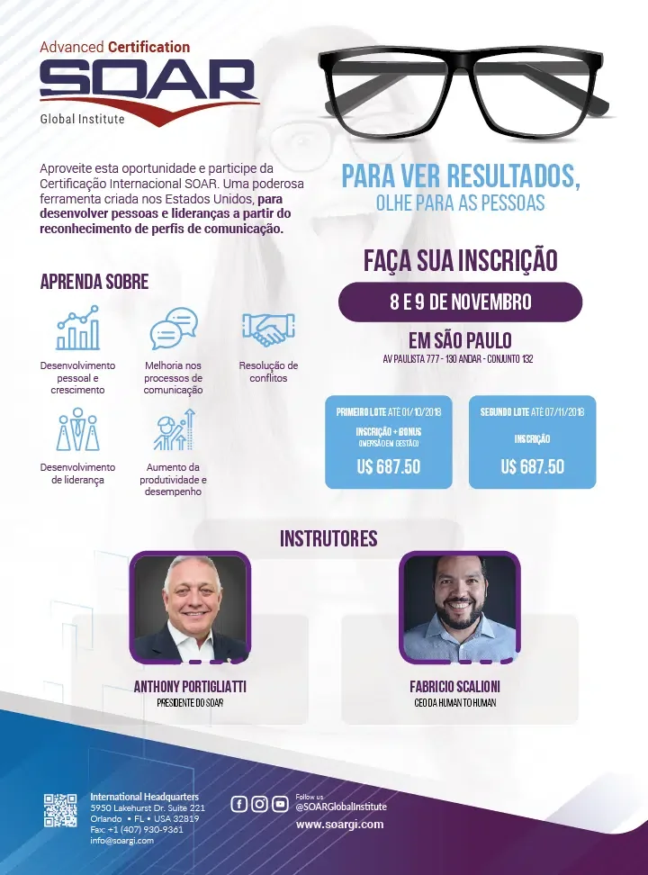 SOAR Certification, São Paulo (SP)